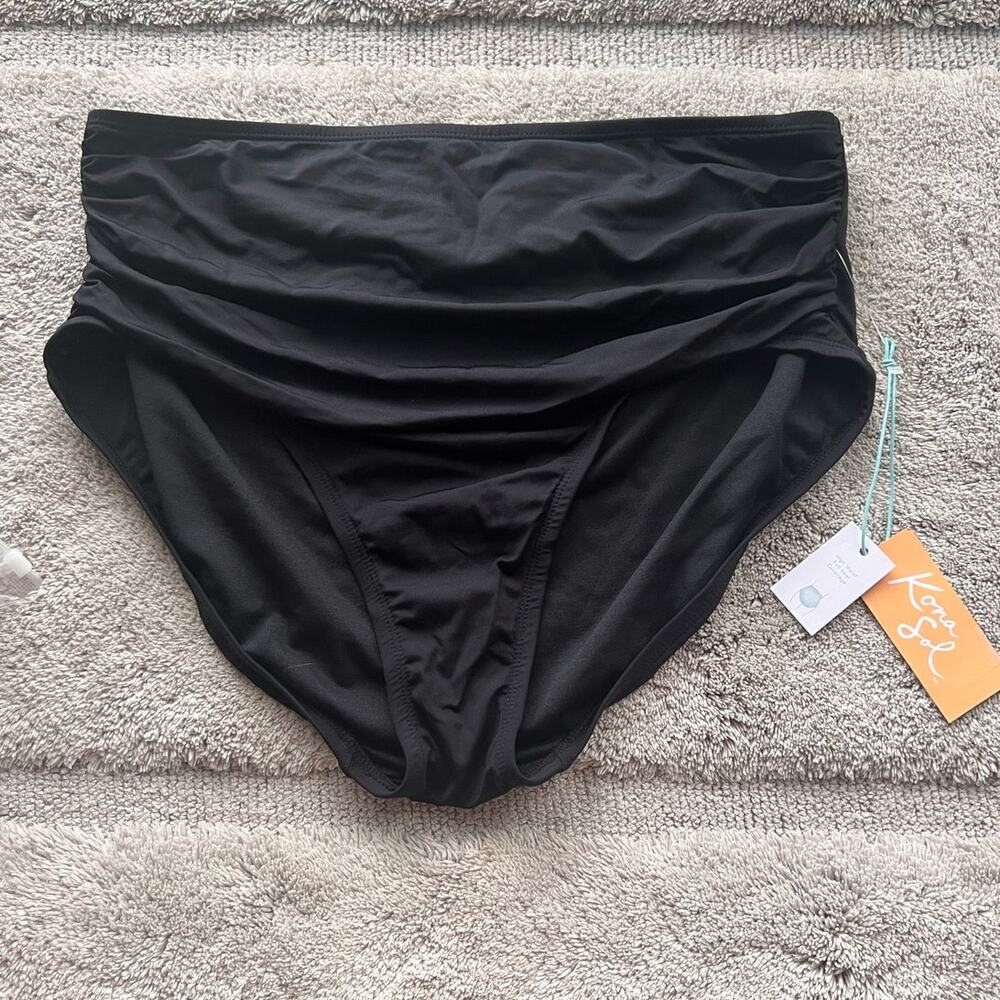 high waist bikini bottoms by kona sol